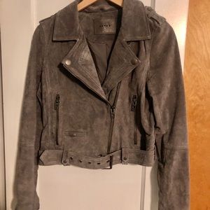 Blank NYC genuine suede jacket